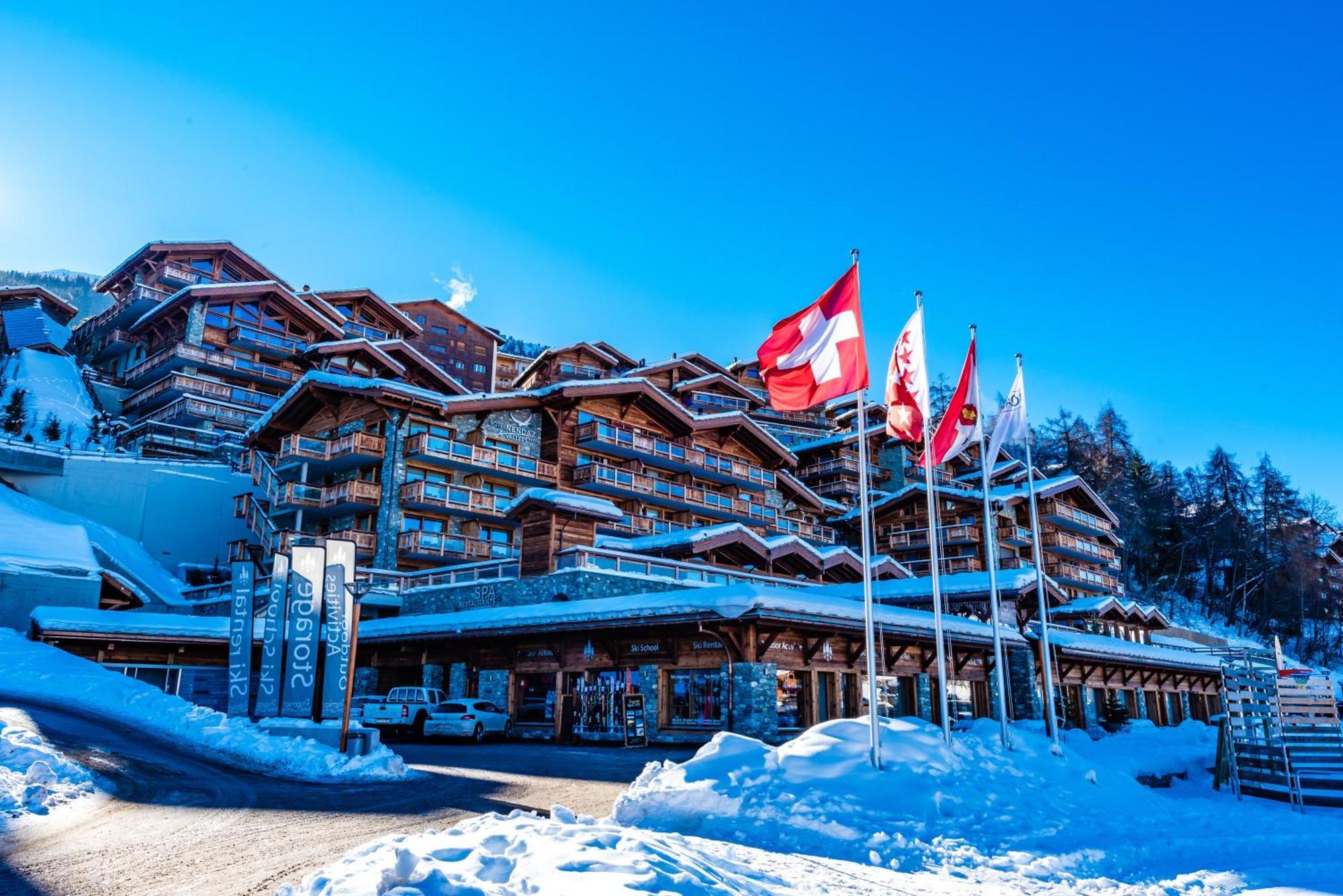 Nendaz 4 Vallees & Spa 4* Superior المظهر الخارجي الصورة